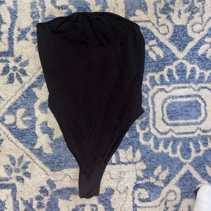 Black tube bodysuit. So stretchy and comfortable.